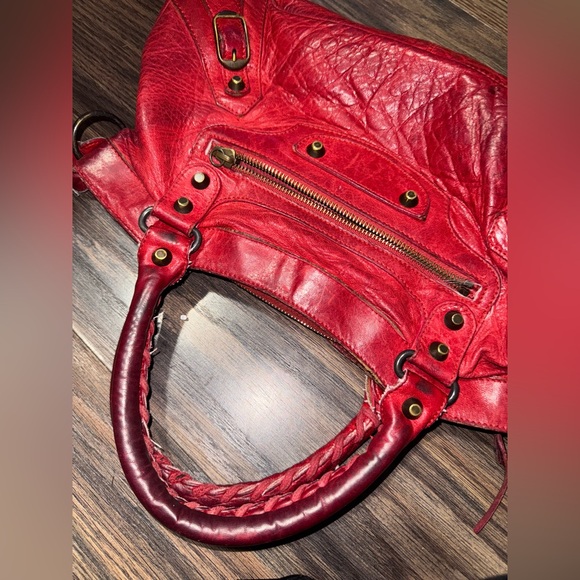 Balenciaga city bag red - Picture 8 of 10